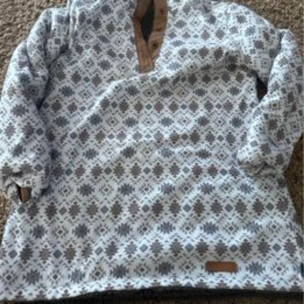 marleylilly reversible fleece sizs medium